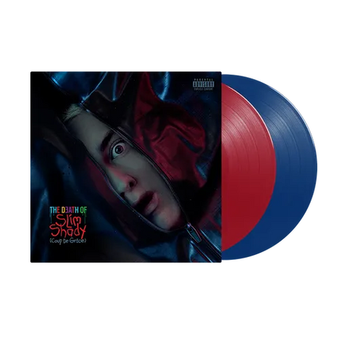 Eminem - The Death of Slim Shady (Coup de Grace) (2LP Red & Blue Opaque Vinyl) UPC: 602468081425