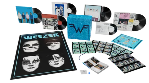 Weezer - Blue: 30th Anniversary (Super Deluxe Vinyl Boxset, 4LP, 10-inch EP and 7-inch) UPC: 602465731002