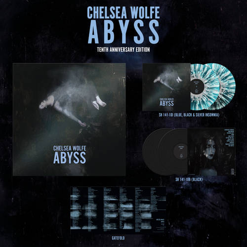 Chelsea Wolfe - Abyss (10th Anniversary)[Indie Exclusive light blue/black/silver Insomnia 2LP vinyl]