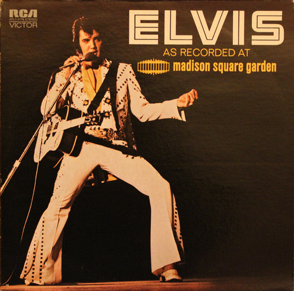 Elvis Presley : Elvis As Recorded At Madison Square Garden (LP,Stereo,Album,Reissue)