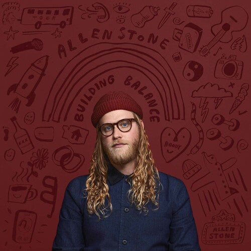 Allen Stone - Building Balance (Blue & Red (A-side/B-side) LP Vinyl)