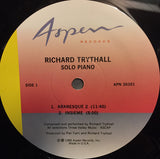 Richard Trythall : Solo Piano (LP,Album)