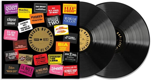 Various Artists - Raised By Rap: 50 Years Of Hip Hop (2LP Vinyl)