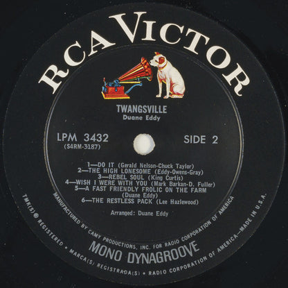 Duane Eddy : Twangsville (LP,Album,Mono)