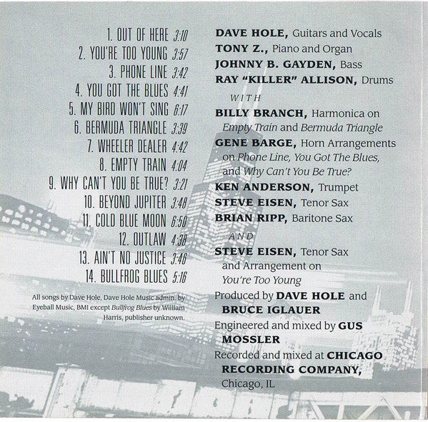 Dave Hole : Ticket To Chicago (Album)