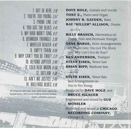 Dave Hole : Ticket To Chicago (Album)