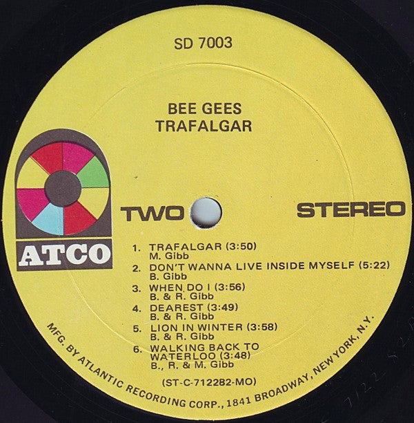Bee Gees : Trafalgar (LP,Album)