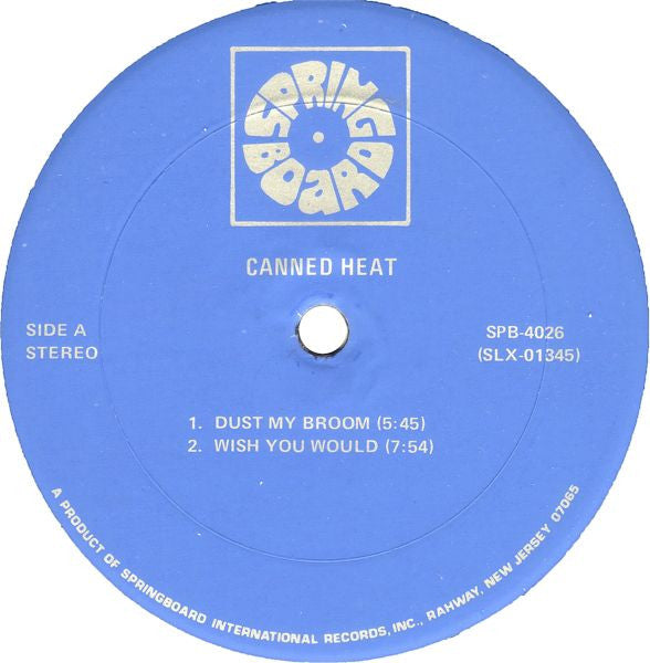 Canned Heat : Original Canned Heat (LP,Compilation,Reissue)
