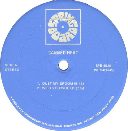 Canned Heat : Original Canned Heat (LP,Compilation,Reissue)
