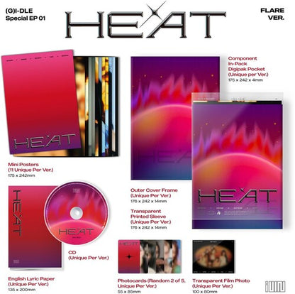 (G)I-Dle - Heat (CD)