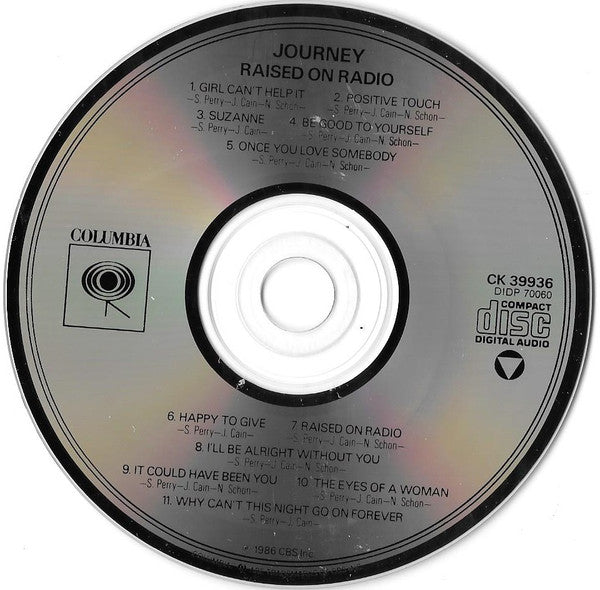 Journey : Raised On Radio (Album,Stereo)