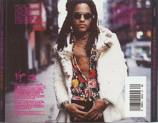 Lenny Kravitz : Are You Gonna Go My Way (Album,Club Edition)