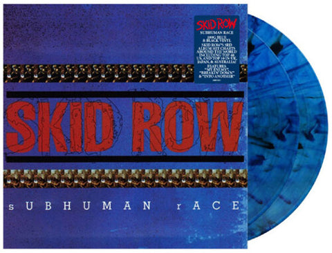 Skid Row - sUBHUMAN rACE (Blue & Black Marble LP Vinyl) UPC:4050538936698