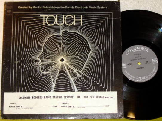 Morton Subotnick : Touch (LP,Album,Stereo)