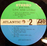 Joe Tex : Live And Lively (LP,Album,Stereo)