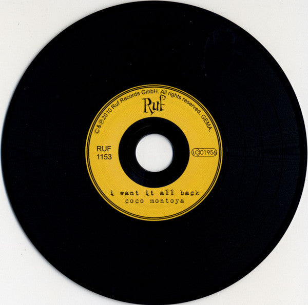 Coco Montoya : I Want It All Back (Album)