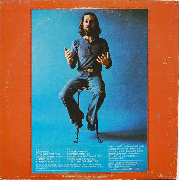 George Carlin : FM & AM (LP,Album,Reissue)