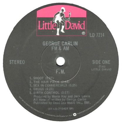 George Carlin : FM & AM (LP,Album,Reissue)