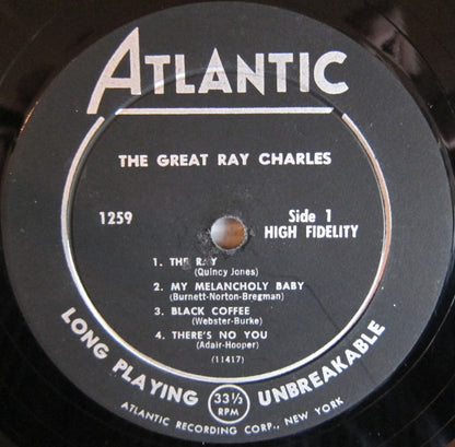 Ray Charles : The Great Ray Charles (LP,Album,Mono)