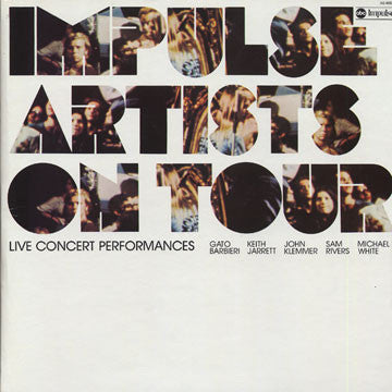Various : Impulse Artists On Tour (LP,Compilation,Stereo,Quadraphonic)