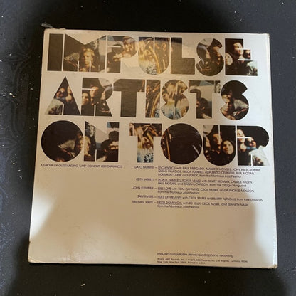 Various : Impulse Artists On Tour (LP,Compilation,Stereo,Quadraphonic)