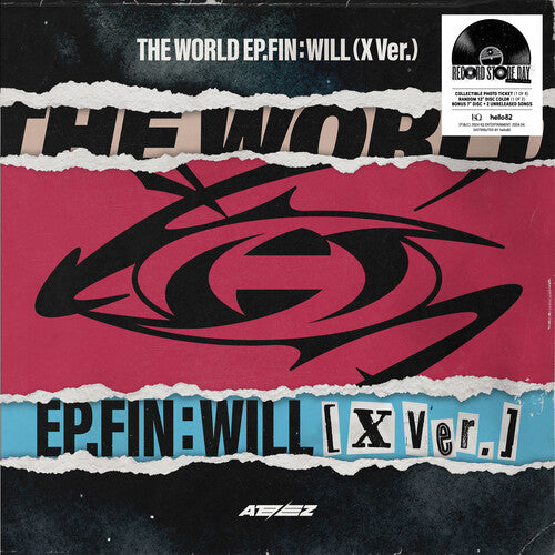 ATEEZ THE WORLD EP.FIN : WILL (X Ver.) (RSD 2024, LP Vinyl, 7inch) UPC: 810141851436