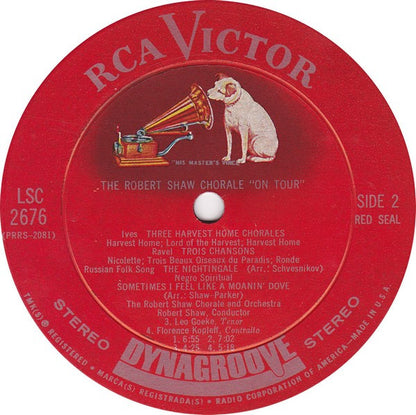 Robert Shaw Chorale, The : The Robert Shaw Chorale "On Tour" (LP,Stereo)