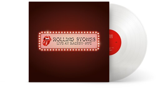 The Rolling Stones - Live at Racket, NYC (RSD 2024, White LP Vinyl)