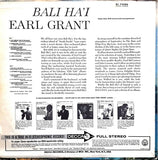 Earl Grant : Bali Ha'i (LP,Album,Stereo)