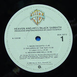 Black Sabbath : Heaven And Hell (LP,Album,Club Edition)