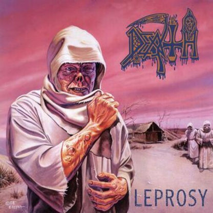 Death - Leprosy (Hot Pink, Bone White and Blue Jay Tri Color Merge with Splatter LP Vinyl) UPC: 781676520015
