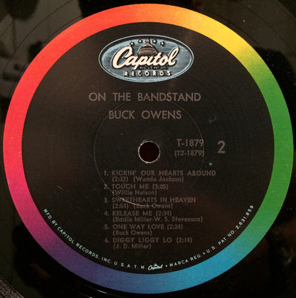 Buck Owens : On The Bandstand (LP,Album,Mono)