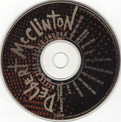 Delbert McClinton : Never Been Rocked Enough (Album)