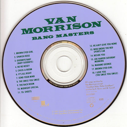 Van Morrison : Bang Masters (Compilation)