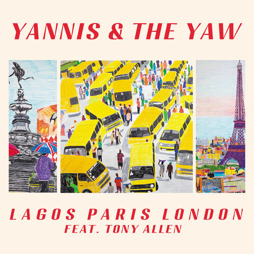 Yannis & the Yaw - Lagos Paris London (Indie Exclusive, Red LP Vinyl) UPC: 5400863157227