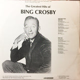 Bing Crosby : The Greatest Hits Of Bing Crosby (LP,Compilation)