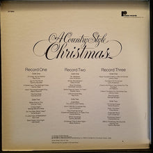 Various : A Country Style Christmas (LP,Compilation,Reissue,Stereo)
