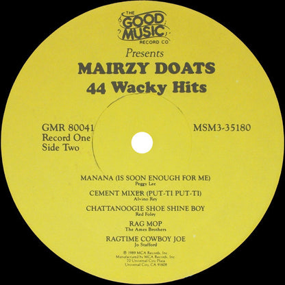 Various : Mairzy Doats 44 Wacky Hits (LP,Compilation)