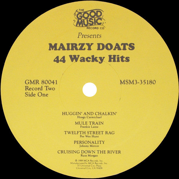 Various : Mairzy Doats 44 Wacky Hits (LP,Compilation)