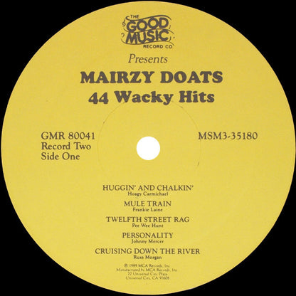 Various : Mairzy Doats 44 Wacky Hits (LP,Compilation)