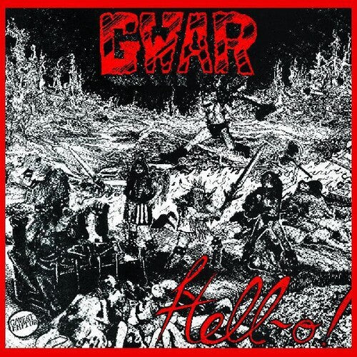 GWAR - Hell-O! (36th Anniversary Edition, Clear with Red Splatter LP Vinyl) UPC: 853288003252