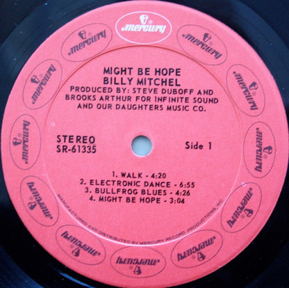 Billy Mitchel : Might Be Hope (LP,Album)