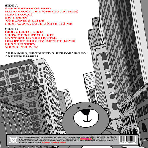 Rockabye Baby! - Lullaby Renditions Of Jay Z (Blue LP Vinyl) UPC: 027297969995