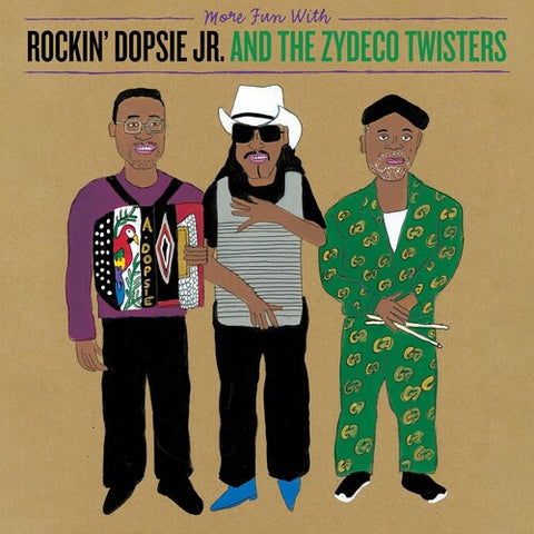 Rockin' Dopsie, Jr. & The Zydeco Twisters - More Fun With Rockin' Dopsie Jr. & The Zydeco Twisters (CD) UPC: 880882627522