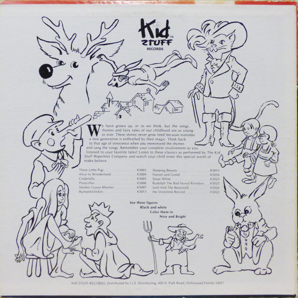 Kid Stuff Repertory Company, The : Mother Goose Disco (LP,Album)