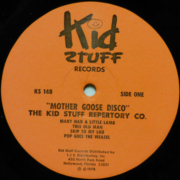 Kid Stuff Repertory Company, The : Mother Goose Disco (LP,Album)