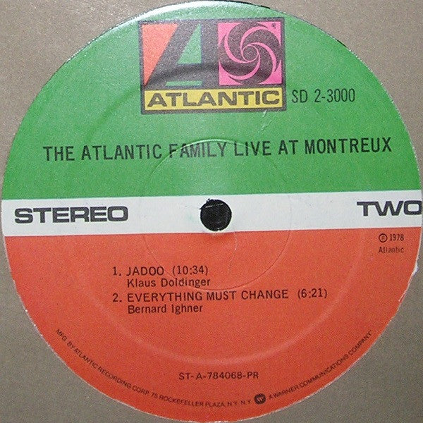 Atlantic Family, The : Live At Montreux (LP,Album)