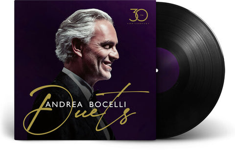 Andrea Bocelli - Duets: 30th Anniversary (LP Vinyl) UPC: 602465241068