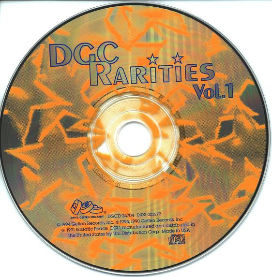 Various : DGC Rarities: Vol.1 (Compilation)