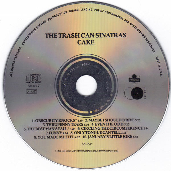 Trash Can Sinatras, The : Cake (Album)